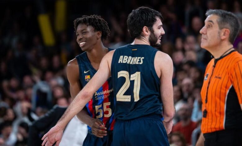 Dame Sarr, segundo jugador más joven en debutar con el Barça en ACB