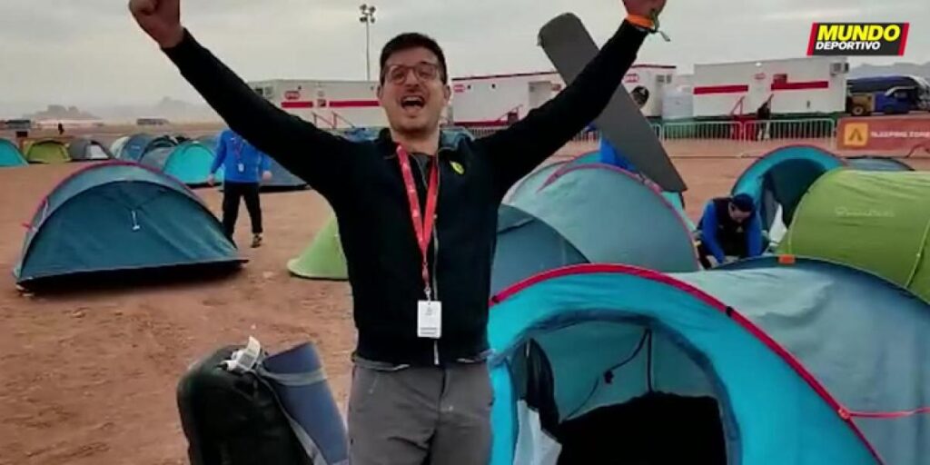 De vivac en vivac: Así viajan los periodistas