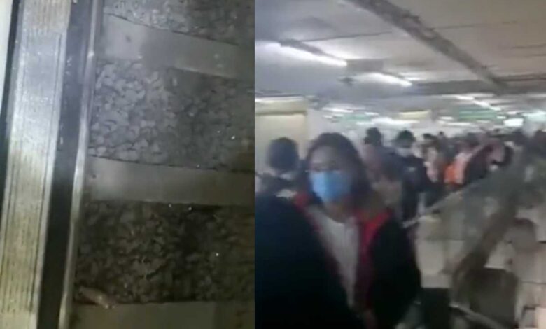 Desalojan a usuarios del metro Bellas Artes... objeto provocó corto circuito