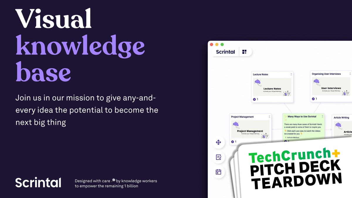 Desmontaje de la plataforma de lanzamiento: la plataforma de semillas de $ 1 millón de Scrintal