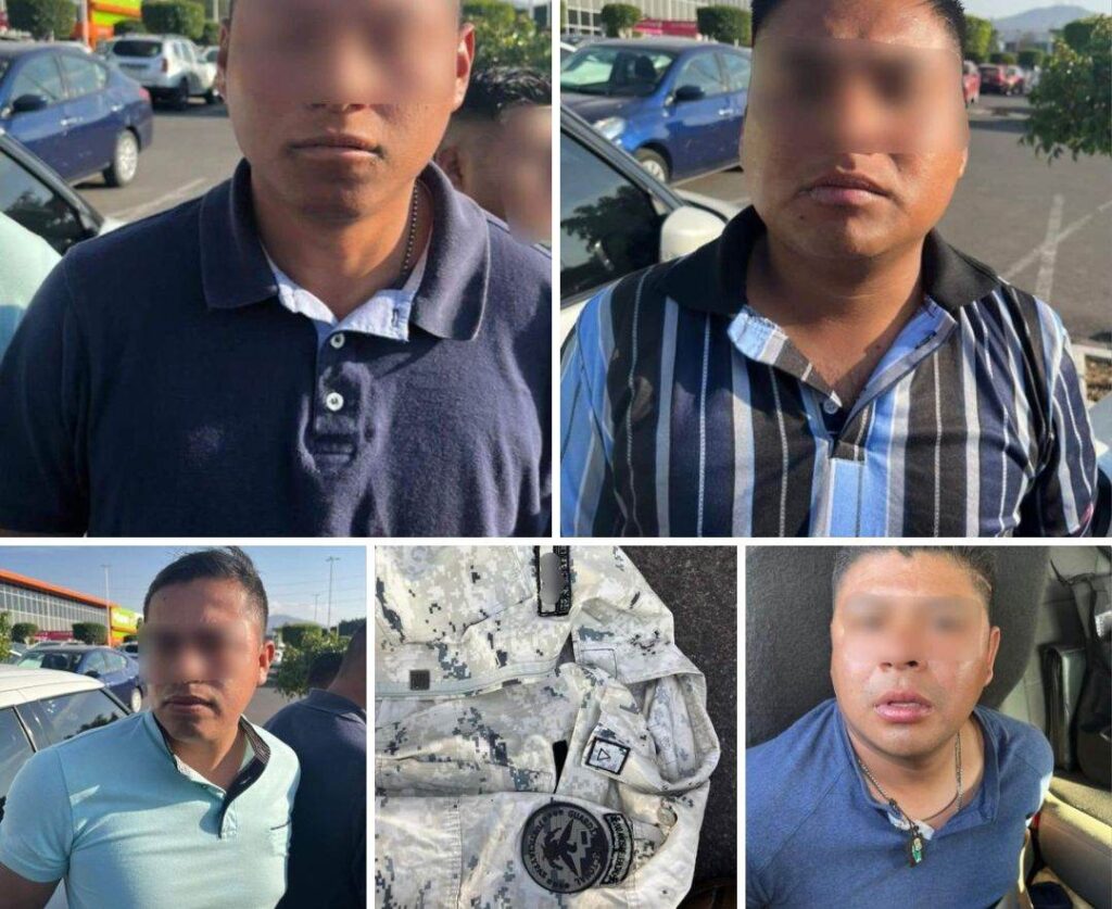 Detienen a elementos de Guardia Nacional y SEDENA, pretendían vender cartuchos e inhibidores de señal