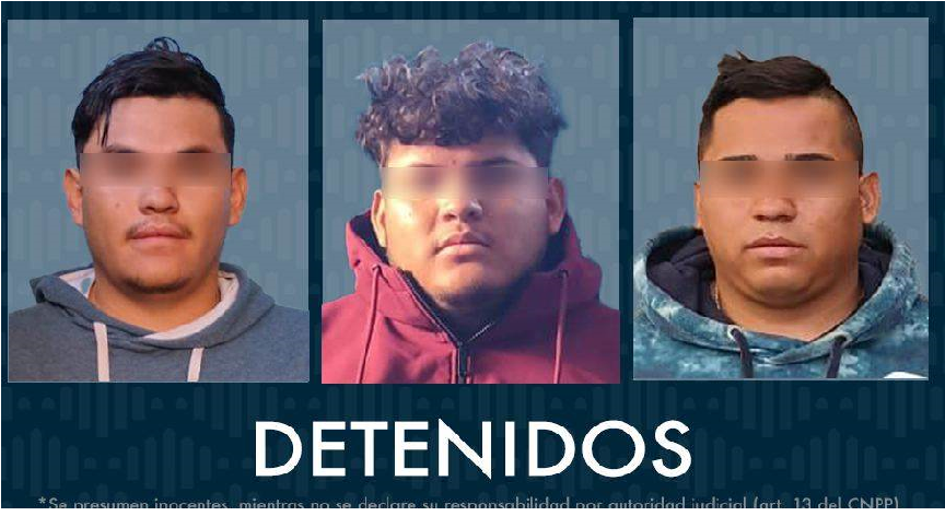 Detienen a tres hermanos homicidas, mataron a una persona en Cadereyta