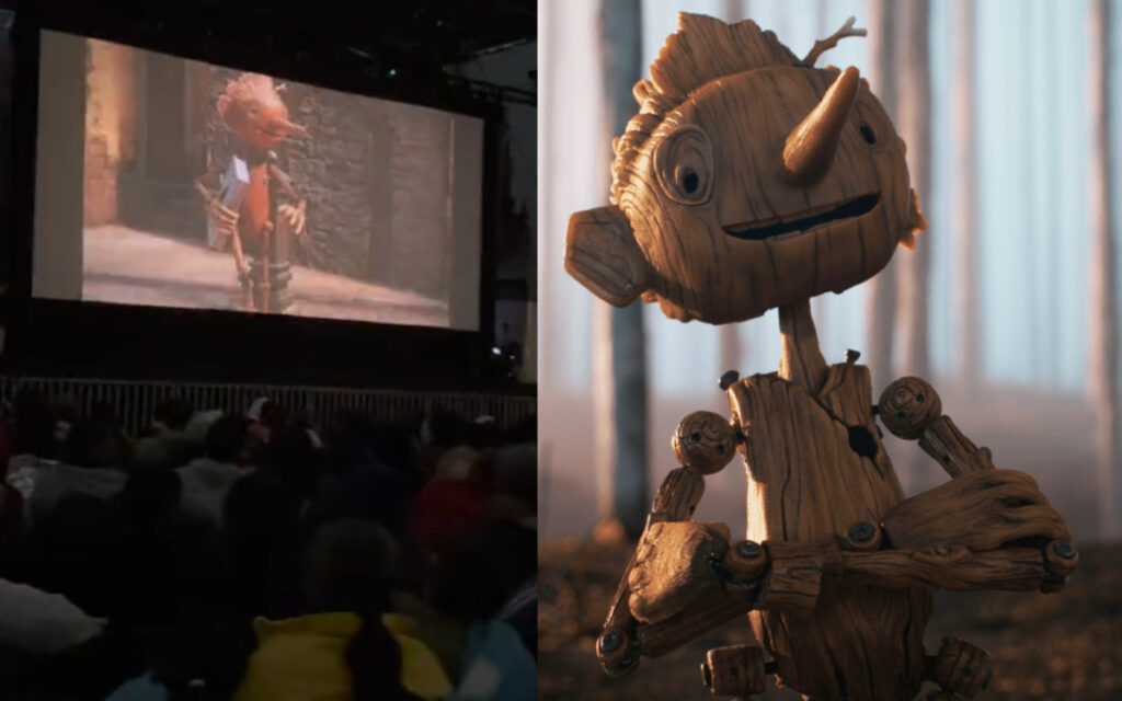 Diez mil personas acuden a proyección de 'Pinocho' en el Zócalo | Video