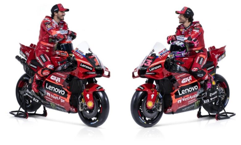 Ducati presenta su arma para MotoGP y Bagnaia se pasa al dorsal 1