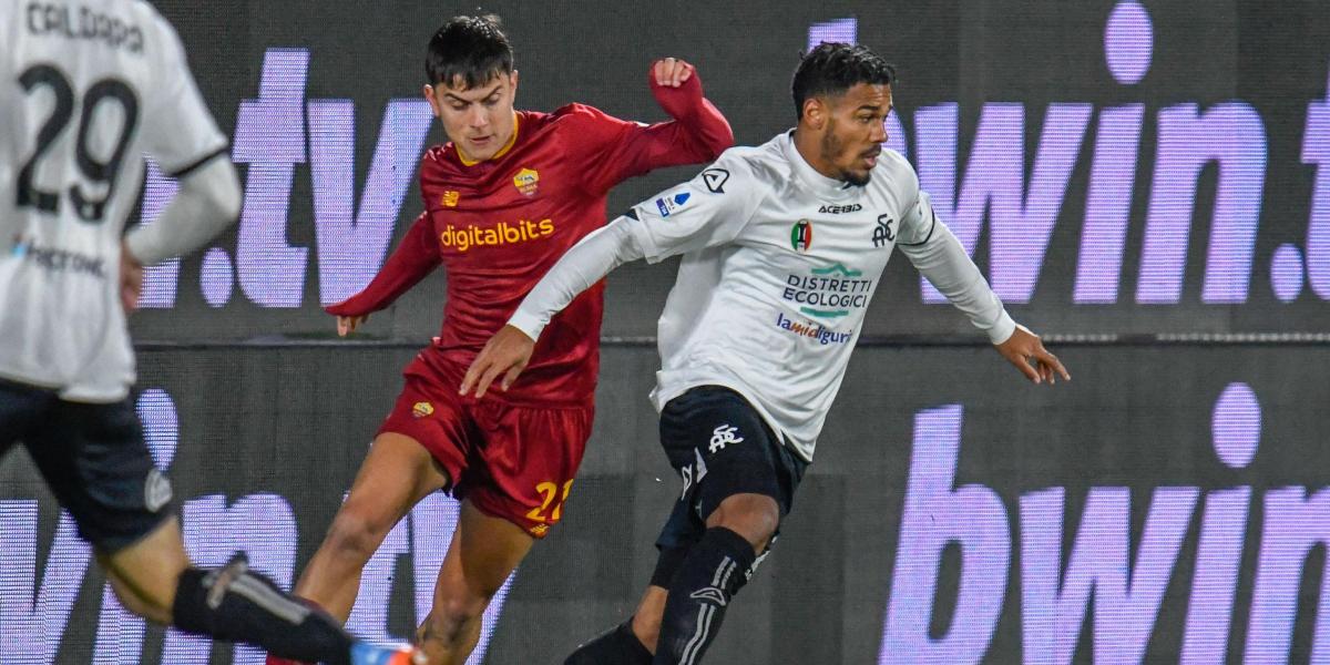 Dybala mete a la Roma en zona Champions tras vencer a la Spezia