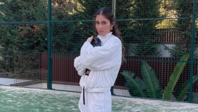 El 'outfit' de Coral Simanovich para jugar a pádel que arrasa en las redes