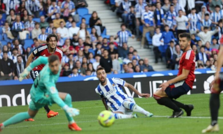 El 1x1 de la Real ante Osasuna