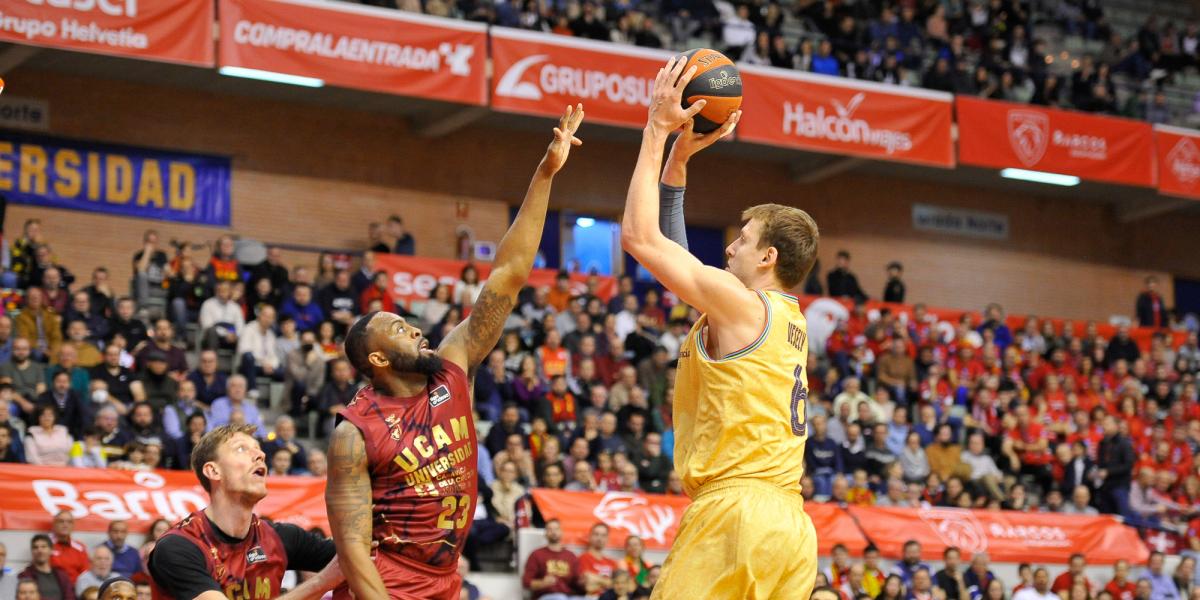 El 1x1 del Barça ante el UCAM Murcia