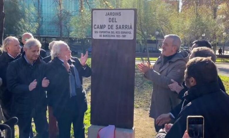 El Ayuntamiento repondrá la placa del Espanyol en Sarrià