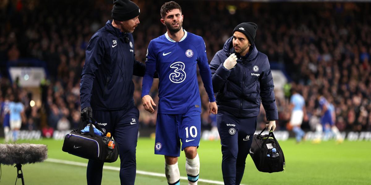 El Chelsea pierde a Pulisic dos meses