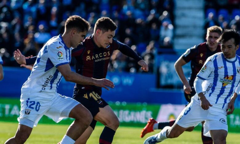 El Levante salva el empate sobre la bocina ante un Leganés atrevido