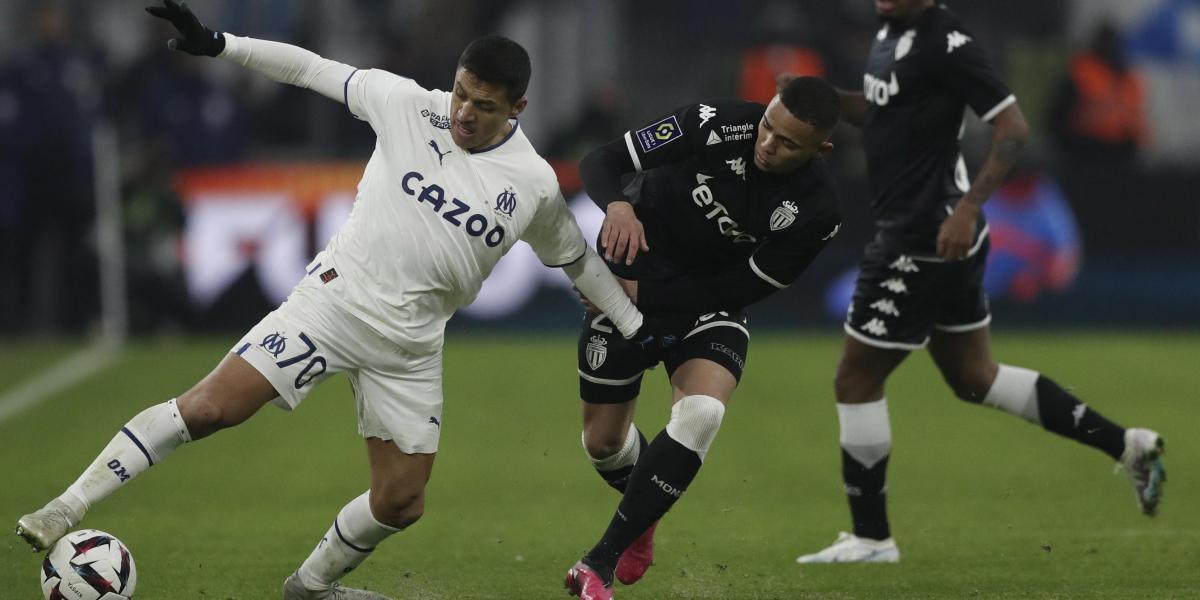 El Marsella, frenado por el Mónaco, no puede situarse segundo