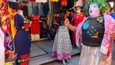 'El baile del viejo', tradición que no muere en Juchitán, Oaxaca