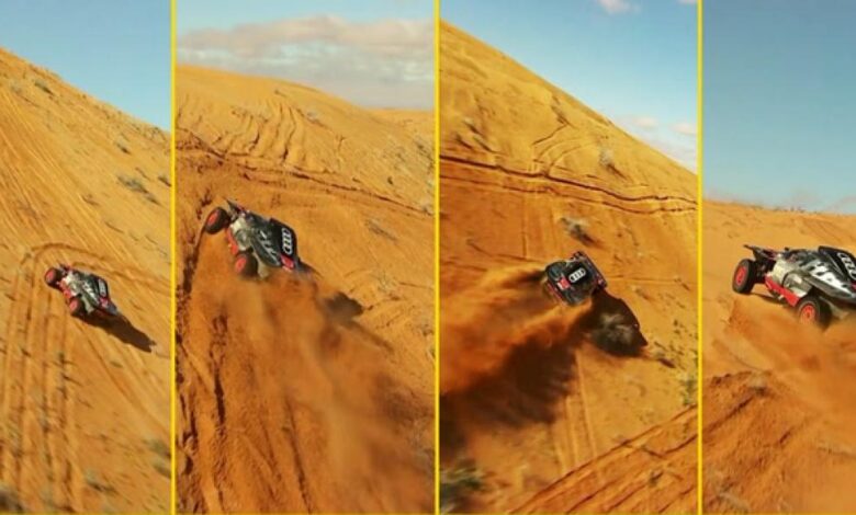 El brutal ascenso de Carlos Sainz por una duna que desafía la gravedad