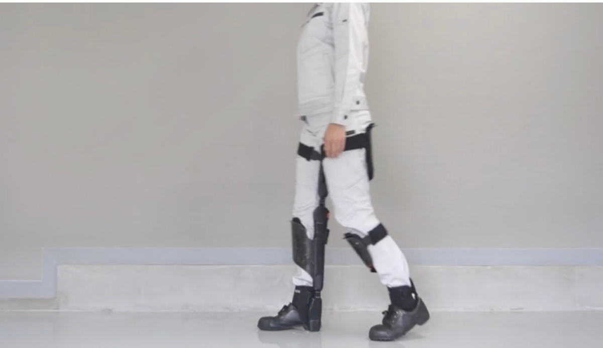 El exoesqueleto de Archelis es básicamente una silla que puedes usar