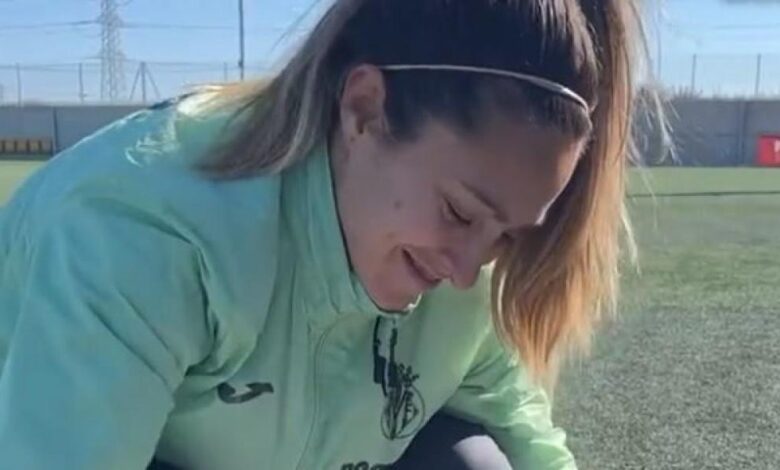 El inesperado regalo que recibe Lara Mata, doctora y jugadora del Villarreal