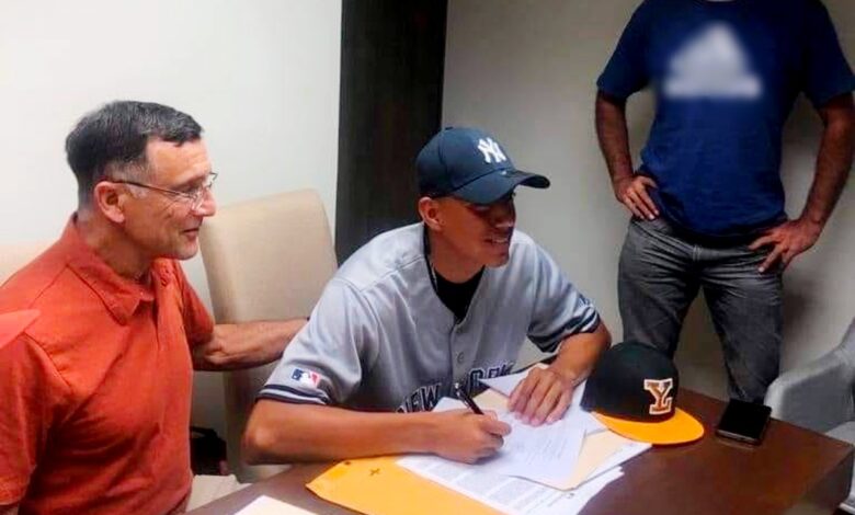 El mexicano Jorge Luna jugará con los Yankees de Nueva York