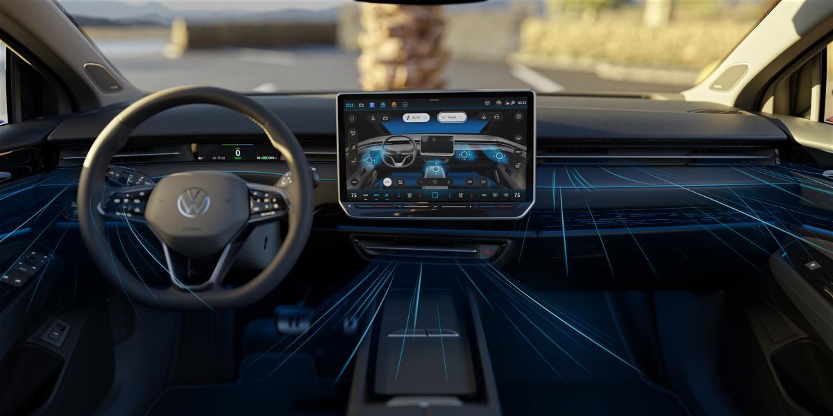 El nuevo ID.7, con sistema de climatización inteligente