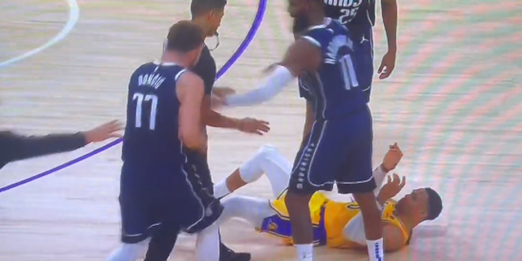 El rifirrafe entre Doncic y Westbrook. ¡Saltan chispas!