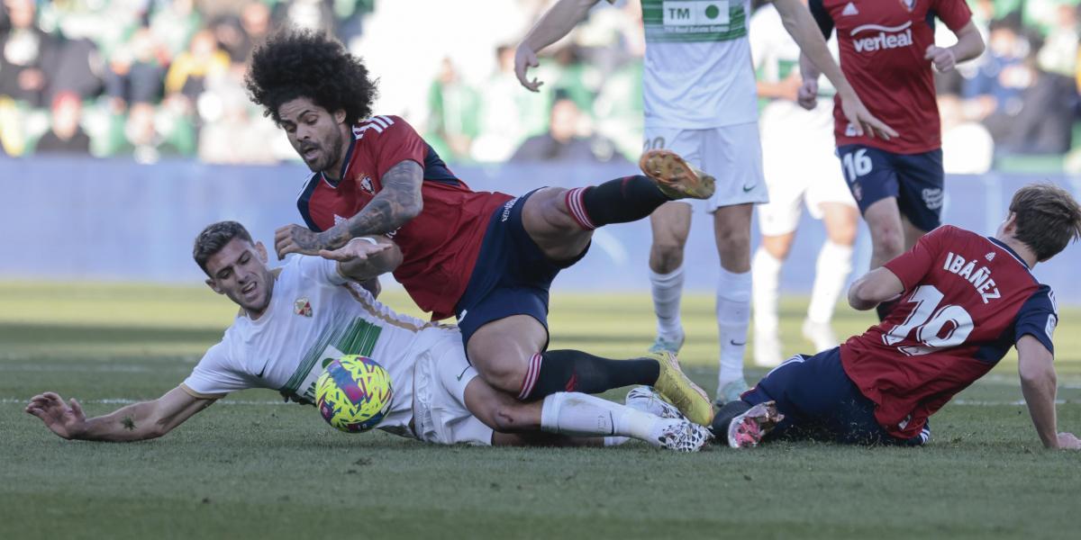 Elche - Osasuna, en directo | Sigue el partido de LaLiga Santander, hoy en vivo