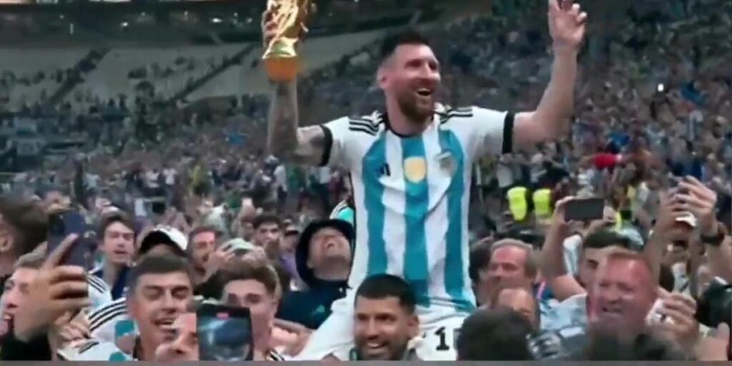 En Nochevieja sí hubo guiño de Messi al Barça