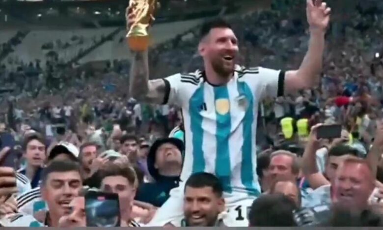 En Nochevieja sí hubo guiño de Messi al Barça