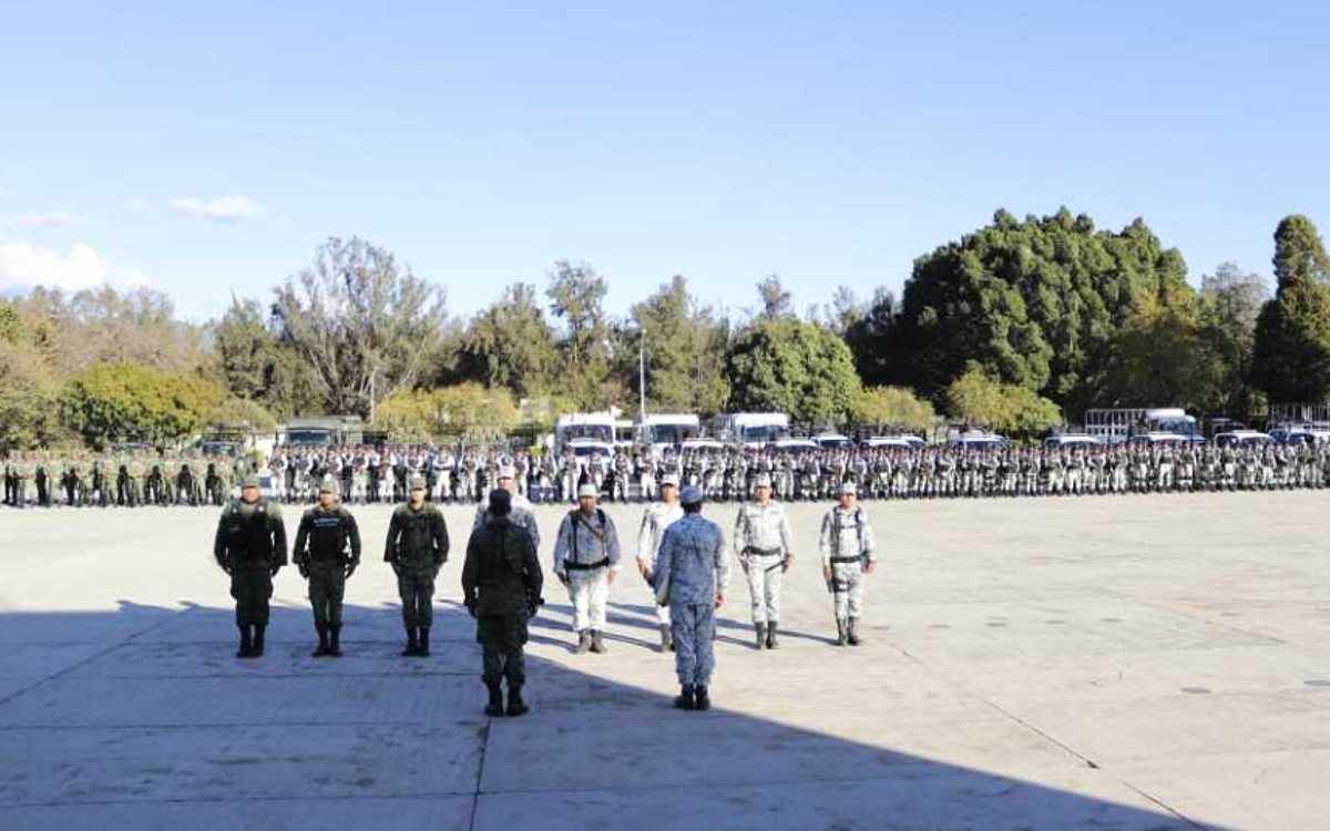 Envían 360 elementos de Sedena y Guardia Nacional a Oaxaca