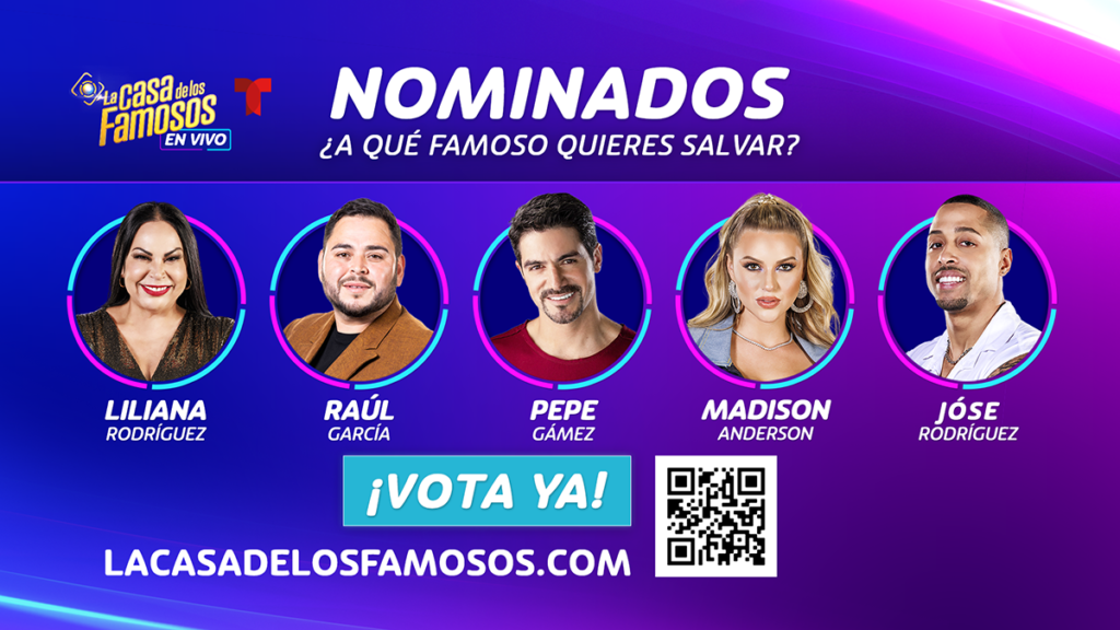 Estos son los nominados de la semana en La Casa de los Famosos