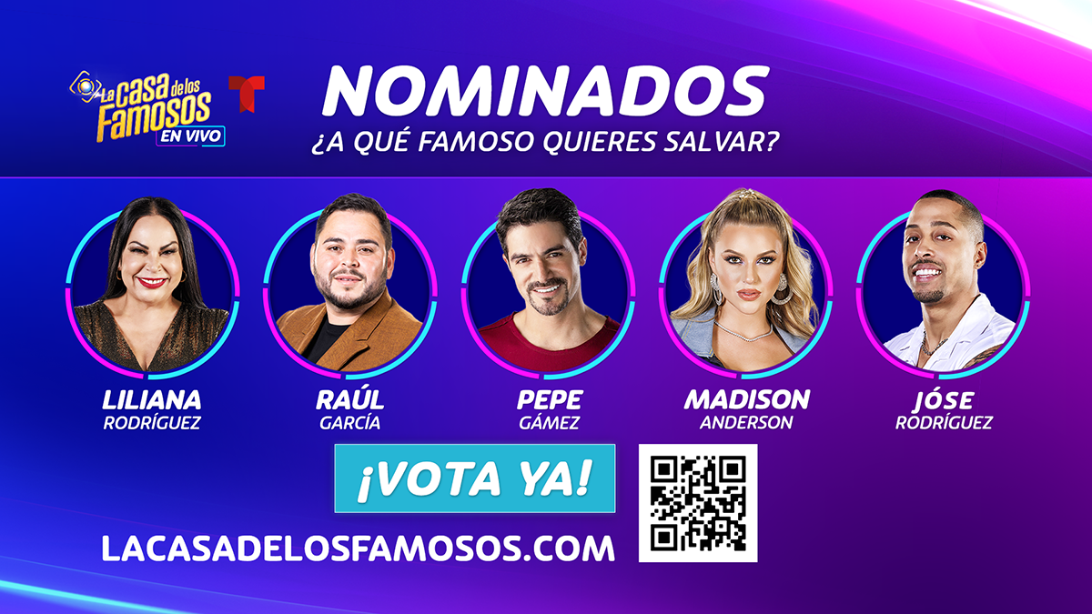 Estos son los nominados de la semana en La Casa de los Famosos