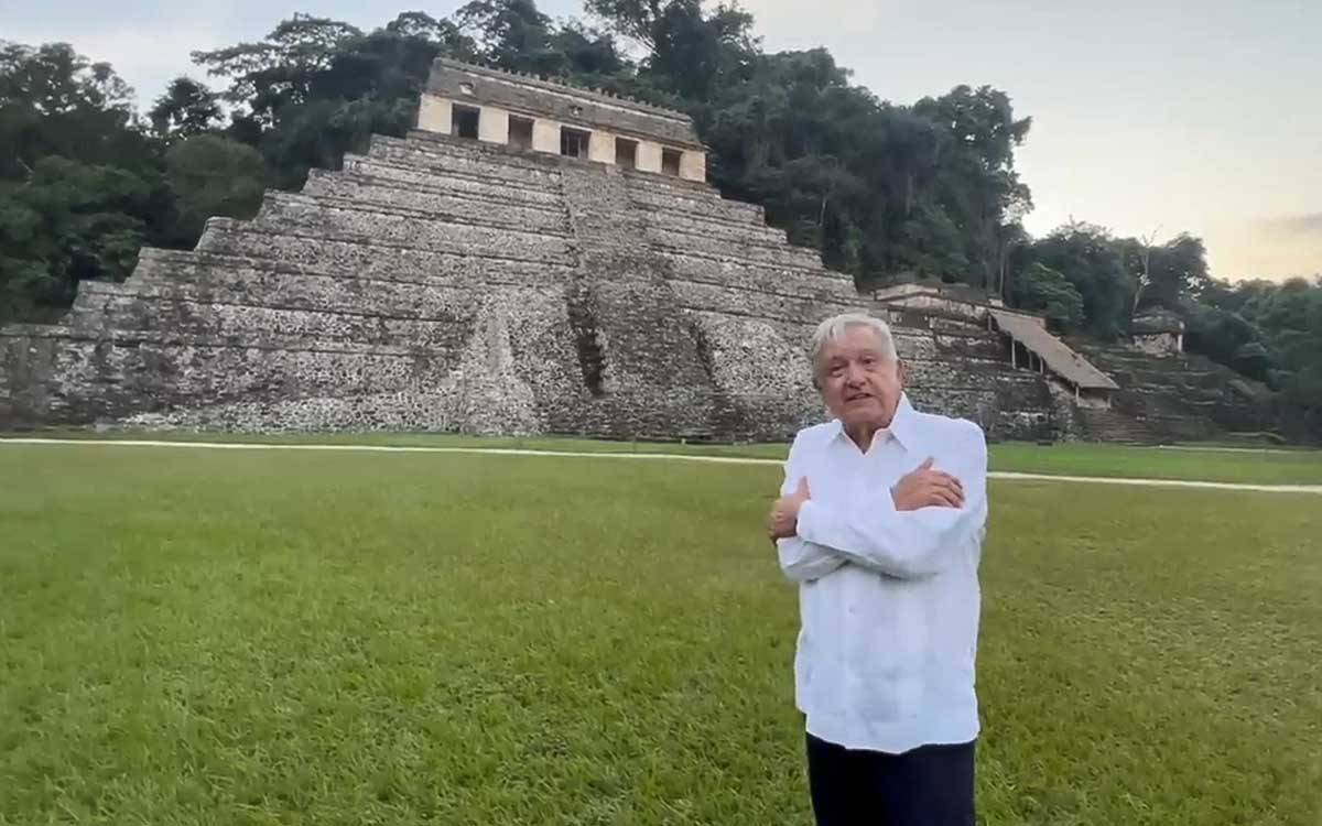 'Estoy optimista' sobre 2023, asegura AMLO en mensaje