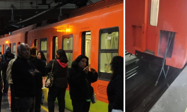 Fiscalía CDMX investiga separación de trenes en Polanco