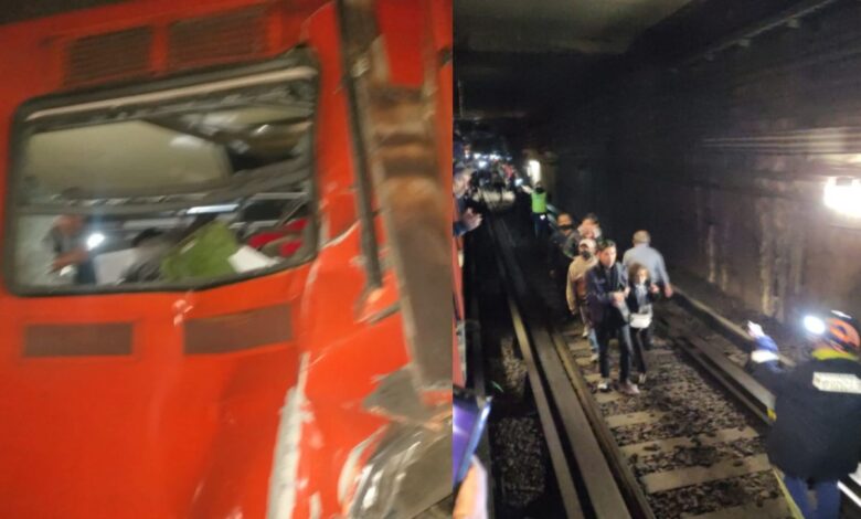 Fiscalía abre carpeta de investigación por choque en Línea 3 del Metro