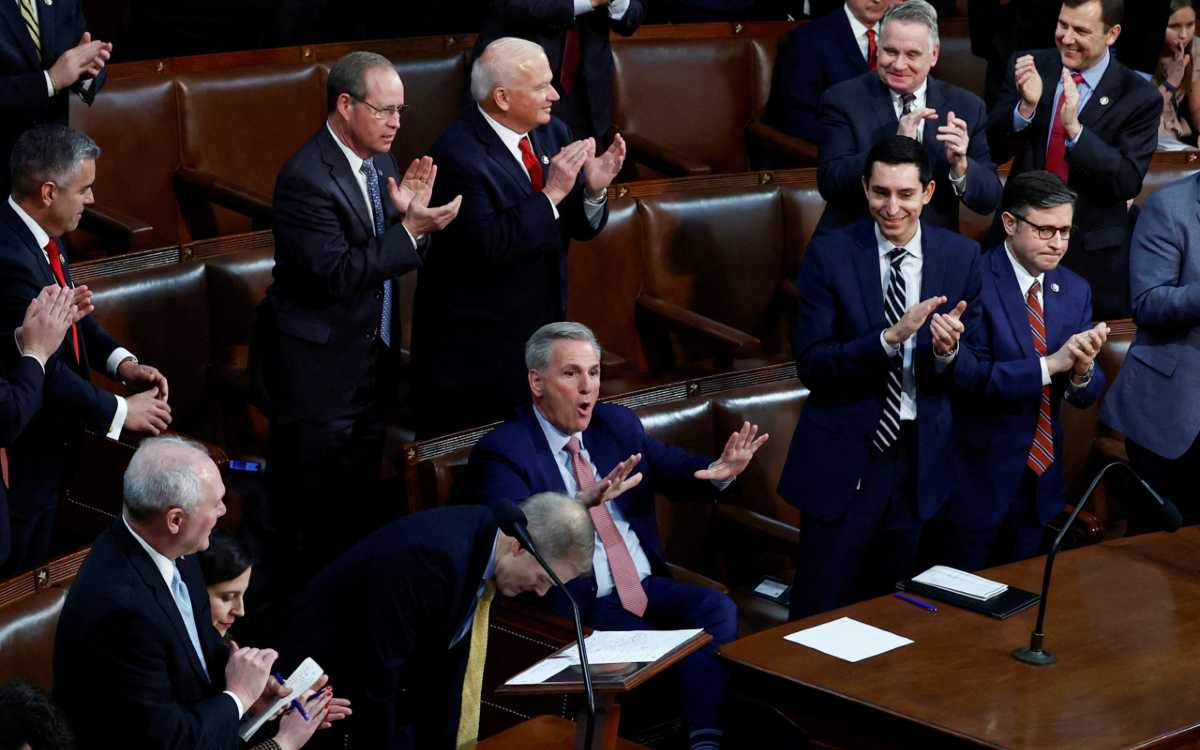 Fracasan republicanos en nombrar presidente de la Cámara de Representantes