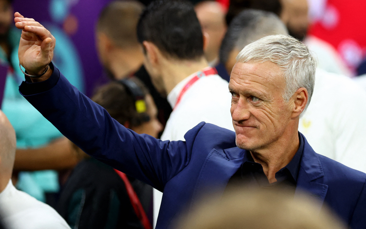 Francia reitera confianza al DT Didier Deschamps con renovación hasta 2026