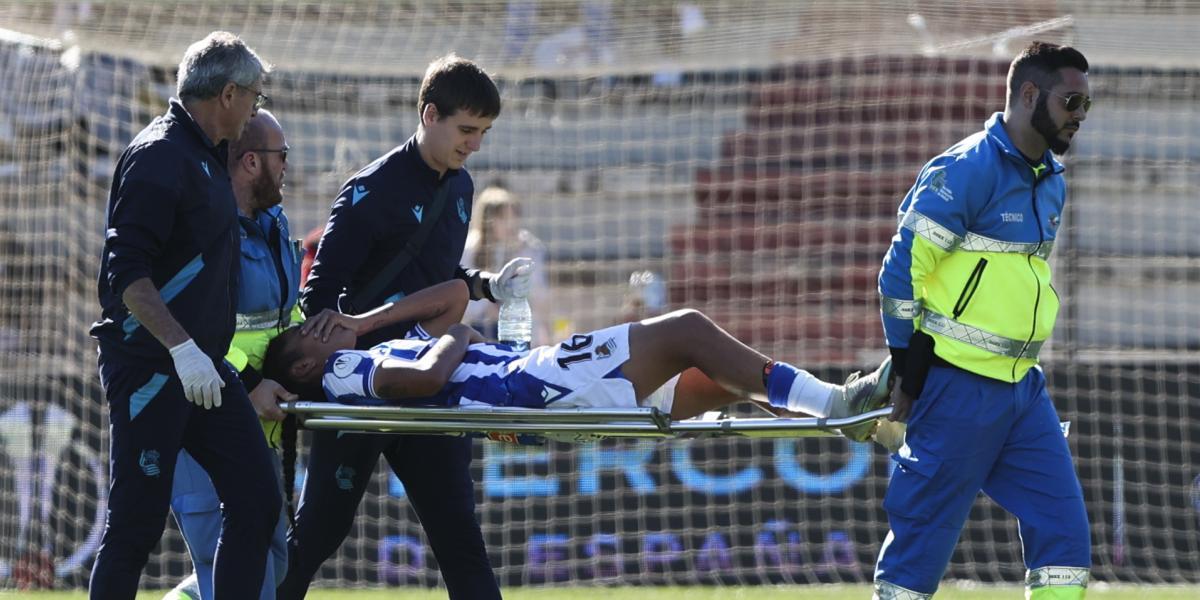 Gaby, con fracturá de peroné, cerca de tres meses de baja