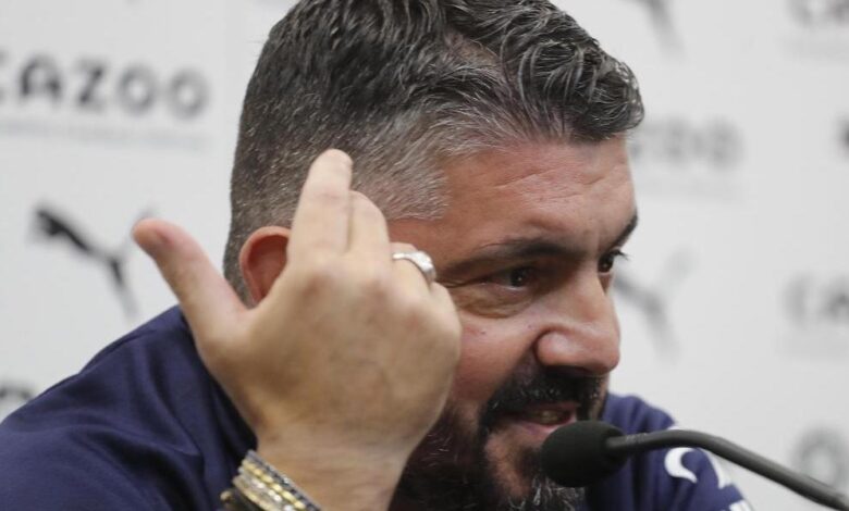 Gattuso: "Si viera que el equipo no me sigue lo mejor sería cambiar de entrenador"