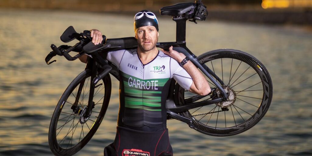 Germán Garrote, del basket al ironman de Hawai
