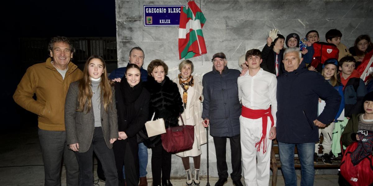 Goyo Blasco recibe un homenaje póstumo en Mundaka