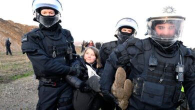 Greta Thunberg es detenida por la policía alemana | Video