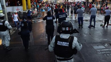 Guardia Nacional impide a haitianos comerciar en Chiapas