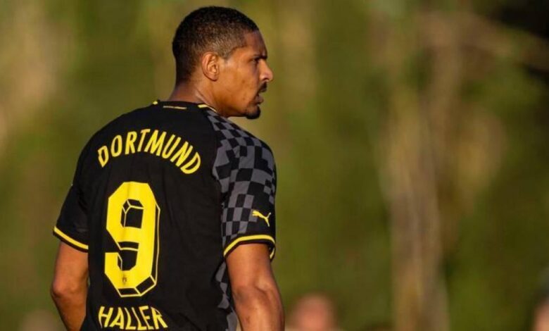 Haller reaparece en un amistoso