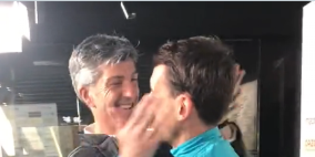 Imanol y Oyarzabal: el abrazo que se hizo viral