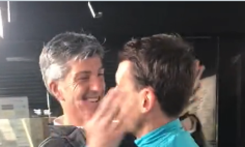 Imanol y Oyarzabal: el abrazo que se hizo viral