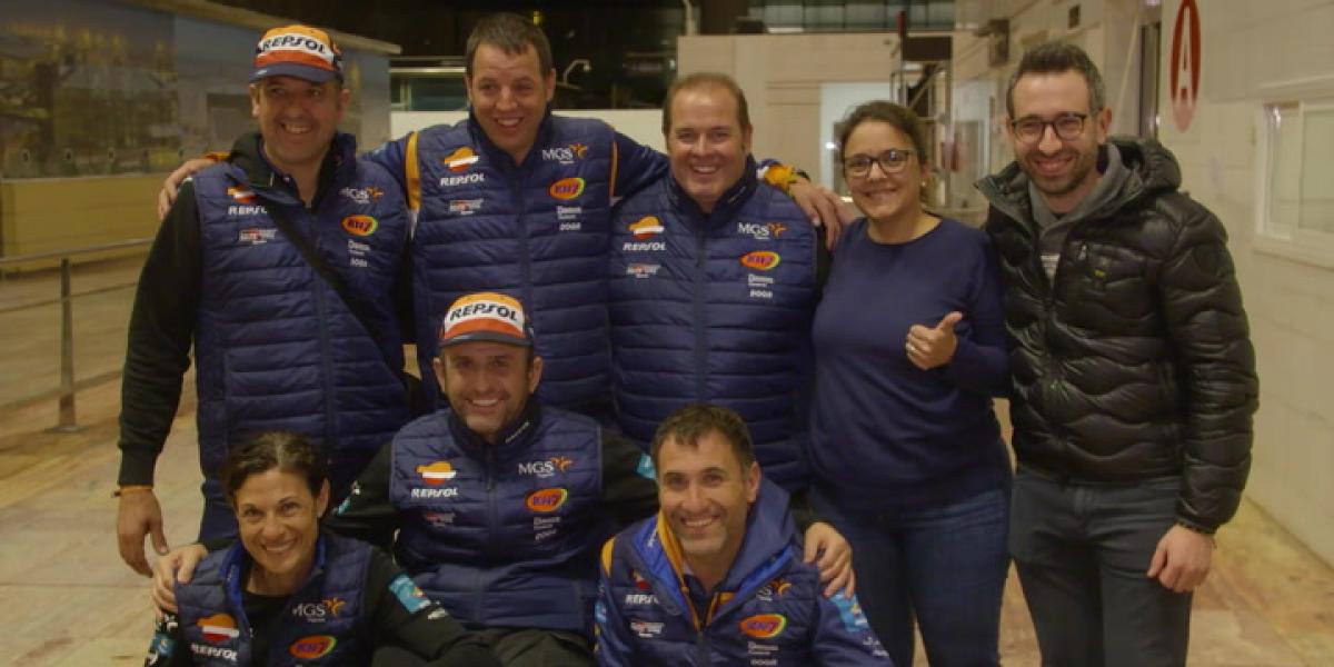 Isidre Esteve regresa a casa tras concluir su octavo Dakar
