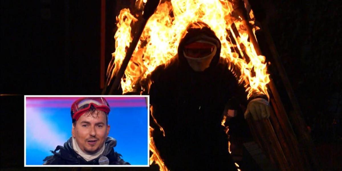 Jorge Lorenzo se quema a lo bonzo en 'El Desafío': "La peor sensación"