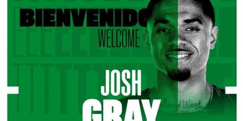 Josh Gray, sustituto de Shannon Evans en el Betis Baloncesto