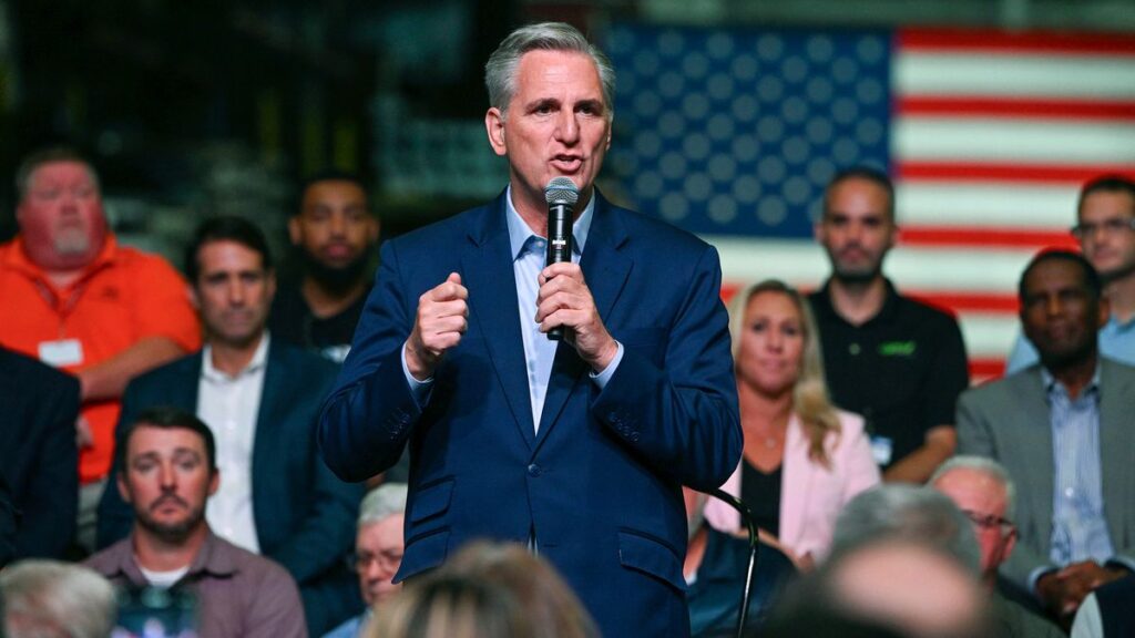 Kevin McCarthy, el republicano que no pudo unir a su partido