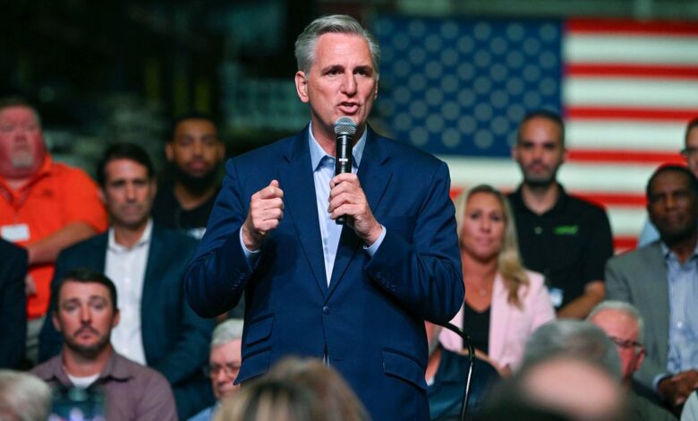 Kevin McCarthy, el republicano que no pudo unir a su partido
