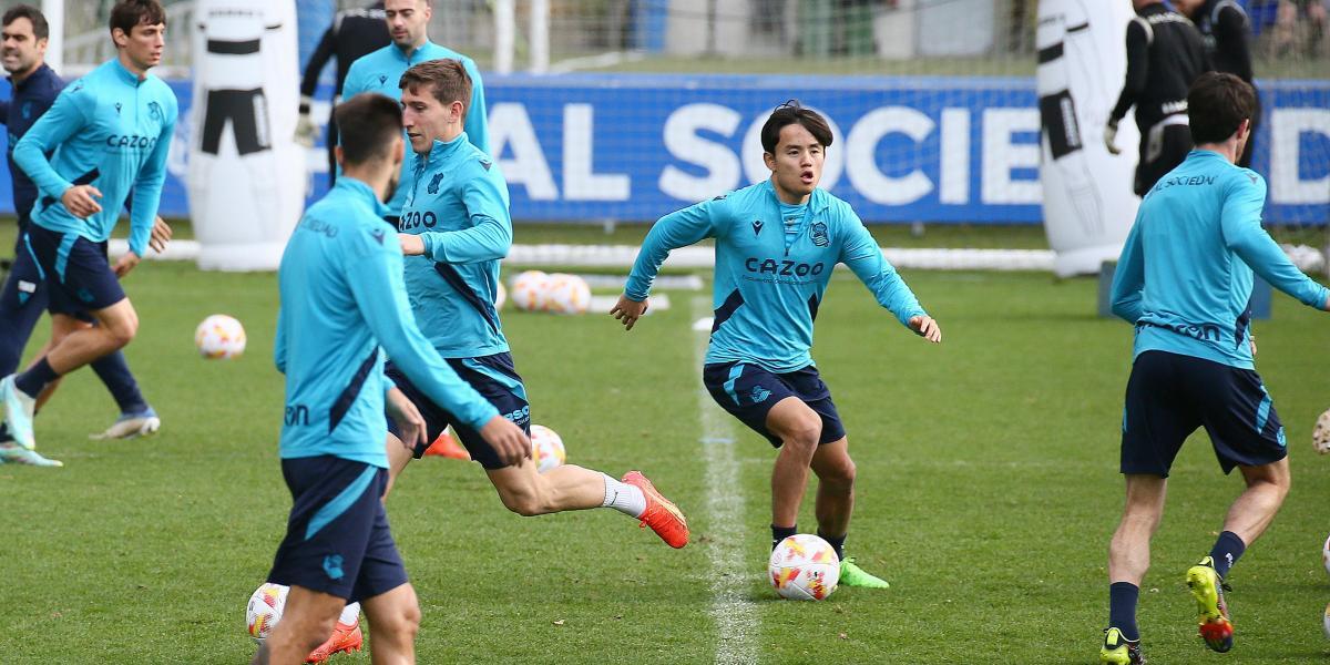 Kubo se entrena, pero Cho, no