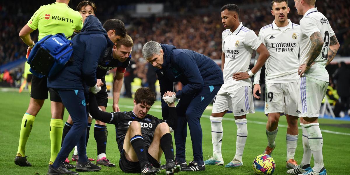 La Real confirma el esguince de Aritz